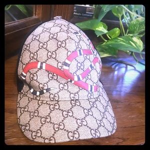 Kingsnake Print GG Supreme baseball hat